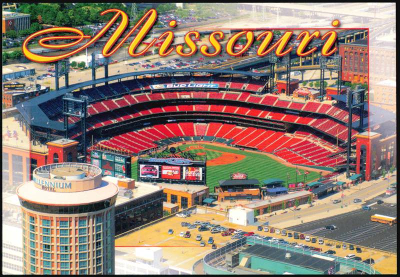Busch Stadium and Millennium Hotel St. Louis Missouri