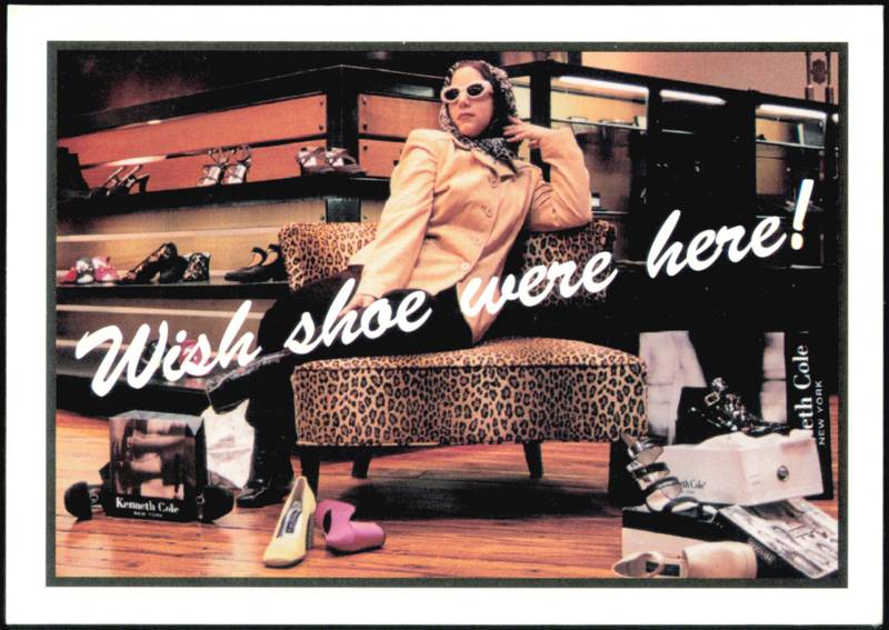 Kenneth Cole New York Wish Shoe Were Here! Advertising