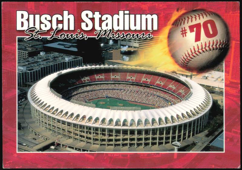 Busch Stadium - Home of the St. Louis Cardinals #70 Missouri