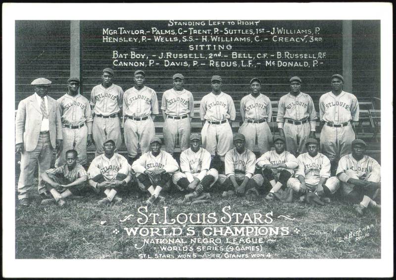 St. Louis Stars World Champions National Negro League 1928 (Repro)