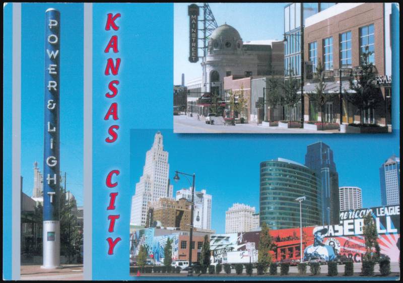 Power & Light District in Downtown Kansas City Missouri