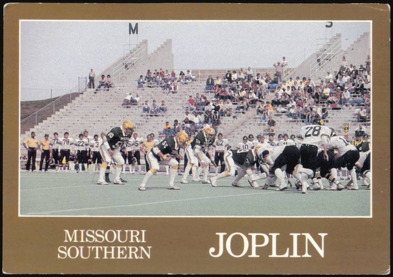 Missouri Southern State College Football Team Action Joplin