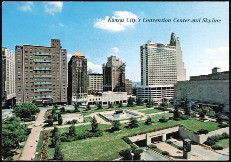 Kansas City's Convention Center and Skyline Missouri
