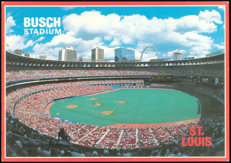 Busch Memorial Stadium Home of the Cardinals St. Louis Missouri