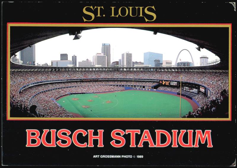 Busch Stadium Downtown St. Louis Panoramic Gametime View Missouri