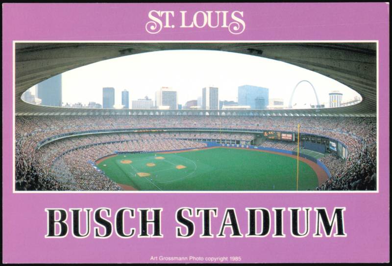 Busch Stadium Downtown Panoramic Gametime View St. Louis Missouri