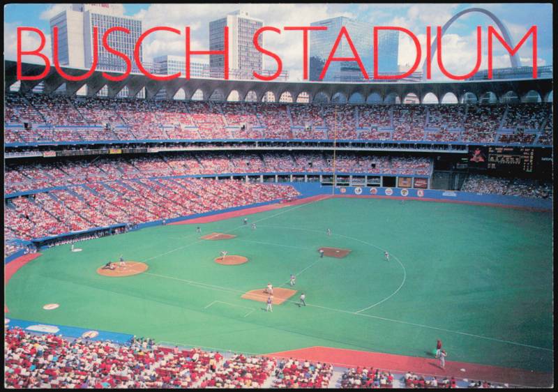 Busch Stadium, Home of the Cardinals St. Louis Missouri