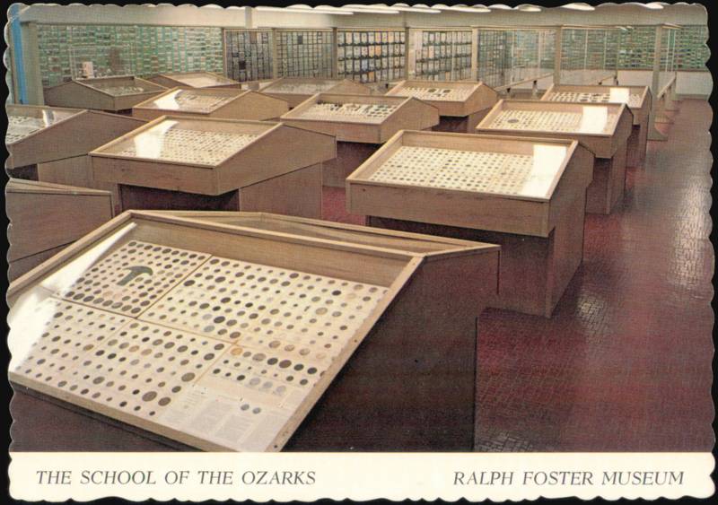 Ralph Foster Museum Coin Room at The School of the Ozarks Point Lookout Missouri