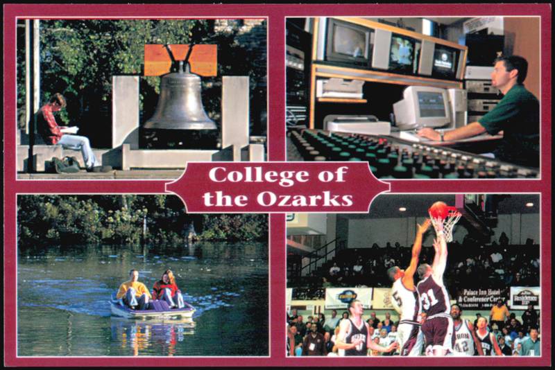College of the Ozarks Campus Views and Hard Work U Point Lookout Missouri