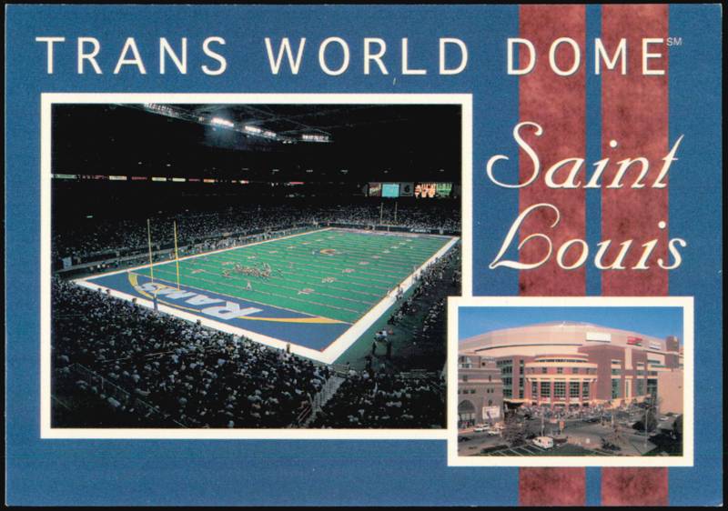 Trans World Dome St. Louis Rams Stadium Missouri Joe Luman
