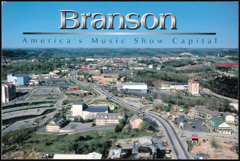 Aerial View of 76 Country Music Boulevard Branson Missouri