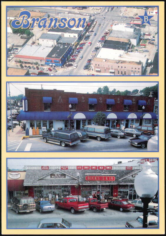 Downtown Branson Street Views, Dick's 5 & 10 Missouri