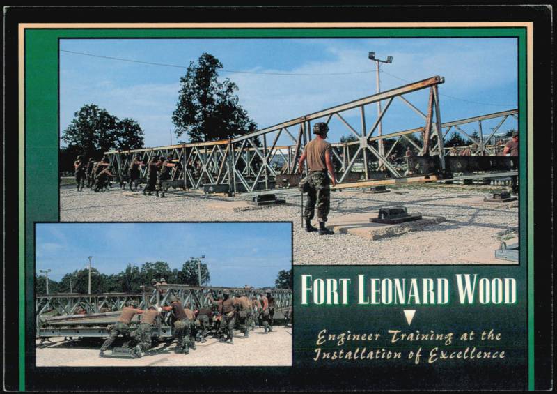 Engineer Training at Fort Leonard Wood Missouri Ken Raveill