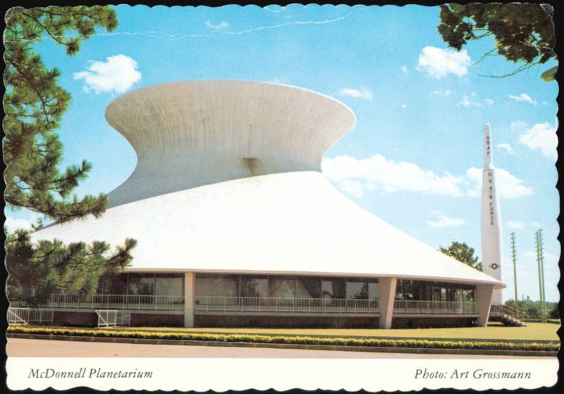 McDonnell Planetarium Forest Park Architecture St. Louis Missouri