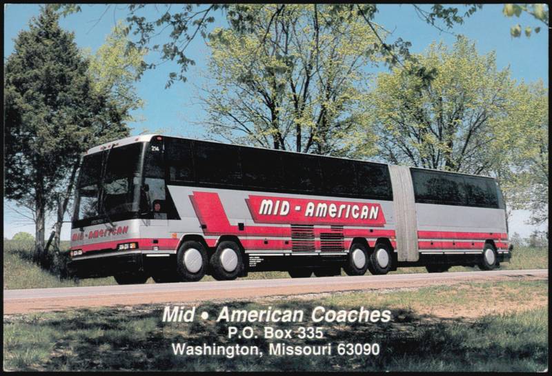 Mid-American Coaches Prevost H5-60 Articulated Motor Coach Washington Missouri