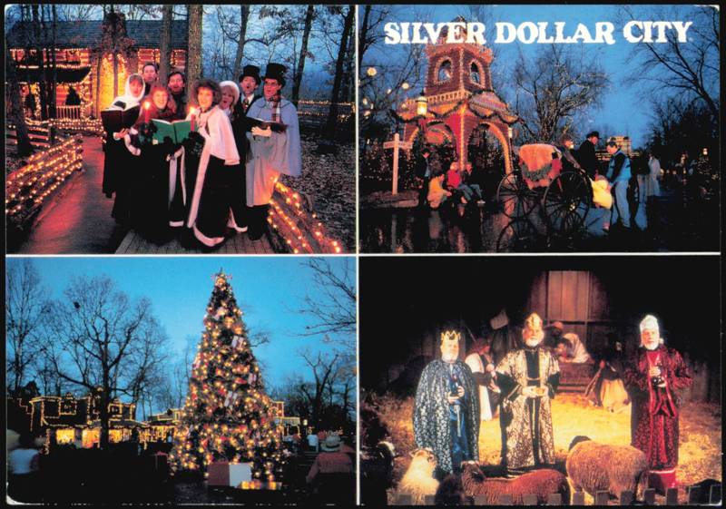 Silver Dollar City Christmas Scenes Missouri Kimberling City