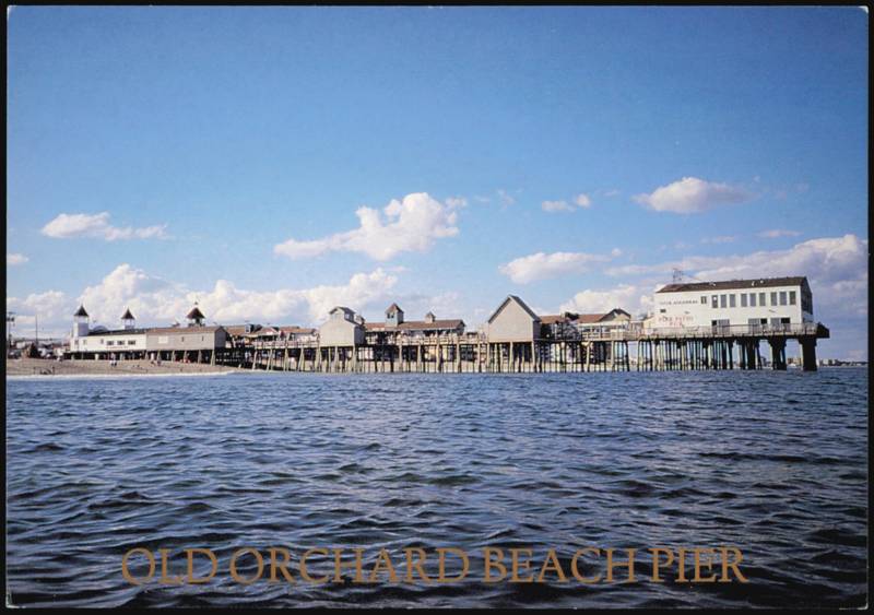 Old Orchard Beach Pier, Kayak View Maine P.R. Hornby