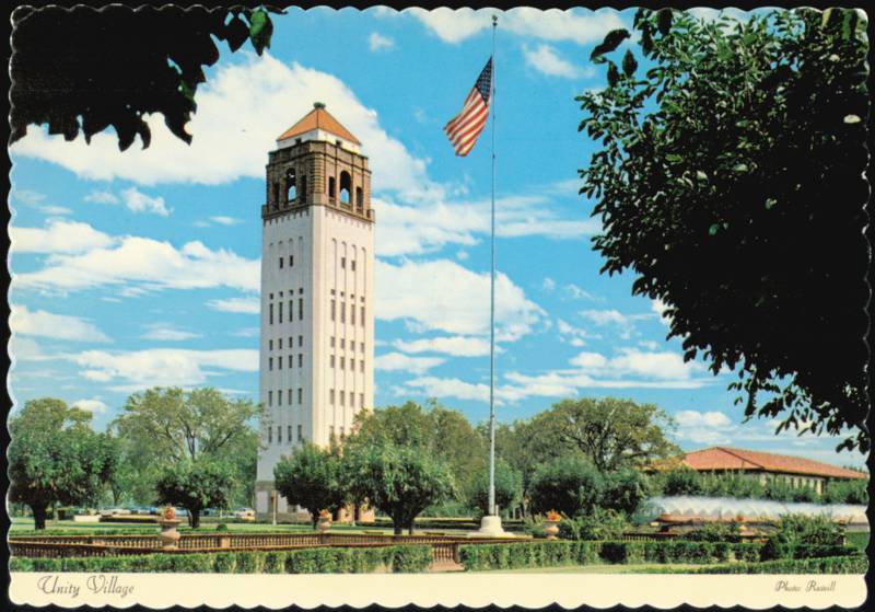 Unity Village Tower and Flagpole Independence Missouri