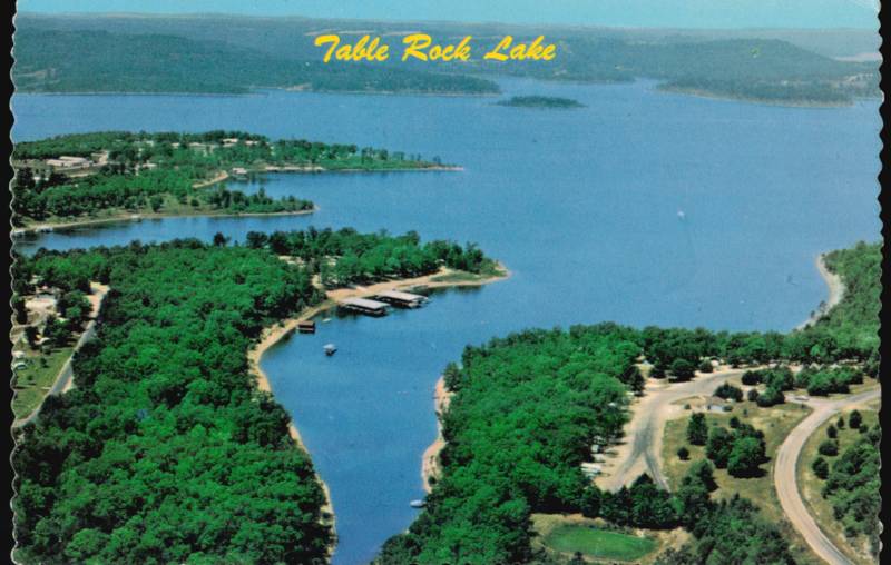 Scenic View of Table Rock Lake in the Ozarks Missouri