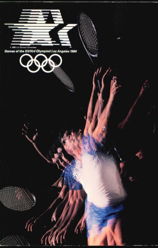 Games of the XXIIIrd Olympiad Los Angeles 1984 Tennis California