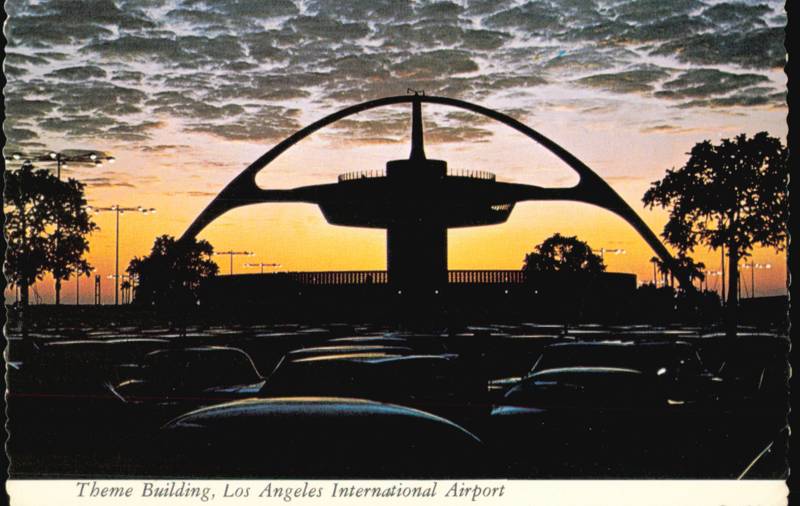 Theme Building at Los Angeles International Airport California