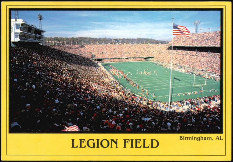 Legion Field Football Stadium Birmingham Alabama Terry M. Hill