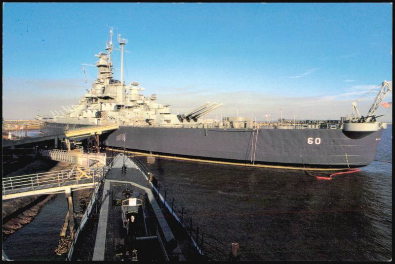 U.S.S. Alabama and U.S.S. Drum Ships
