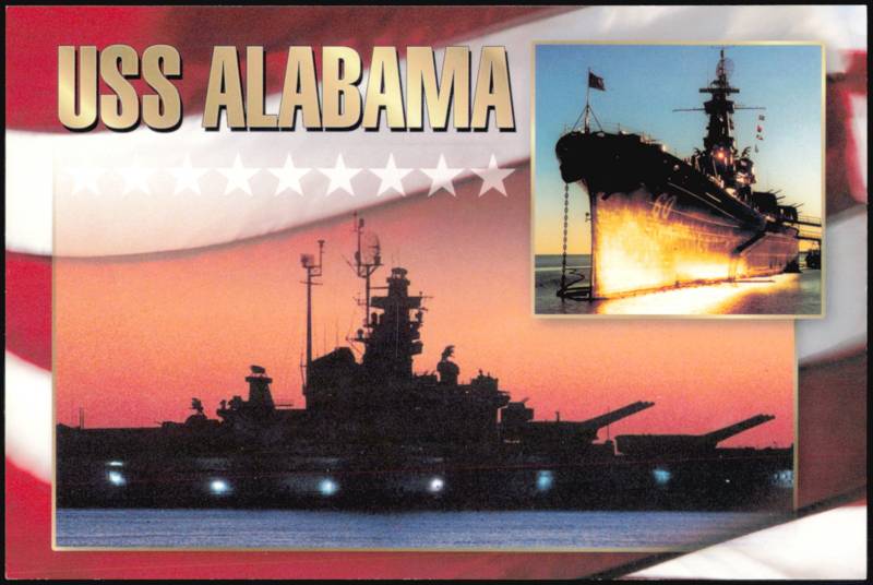 USS Alabama Battleship Mighty A Mobile Ships