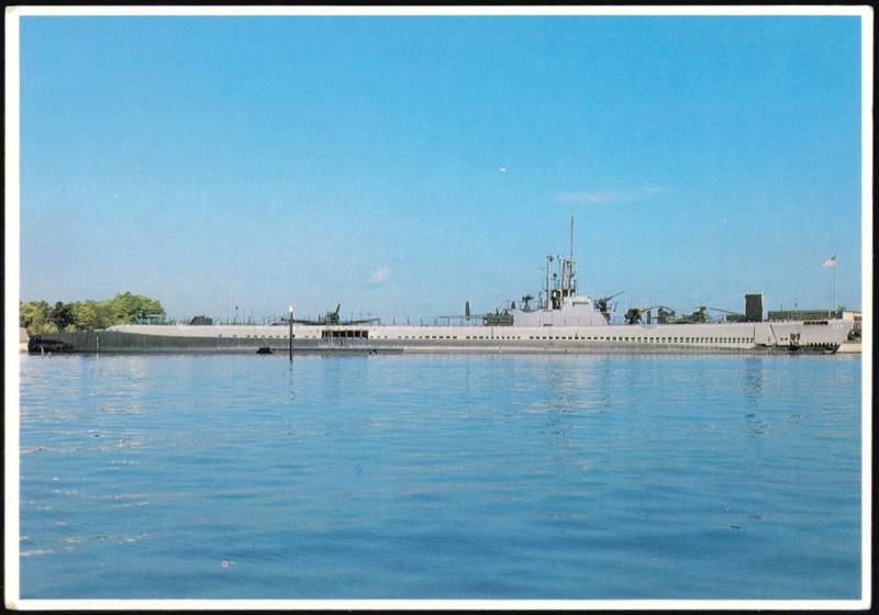 U.S.S. Drum (SS 228) Submarine at USS Alabama Memorial Park Mobile