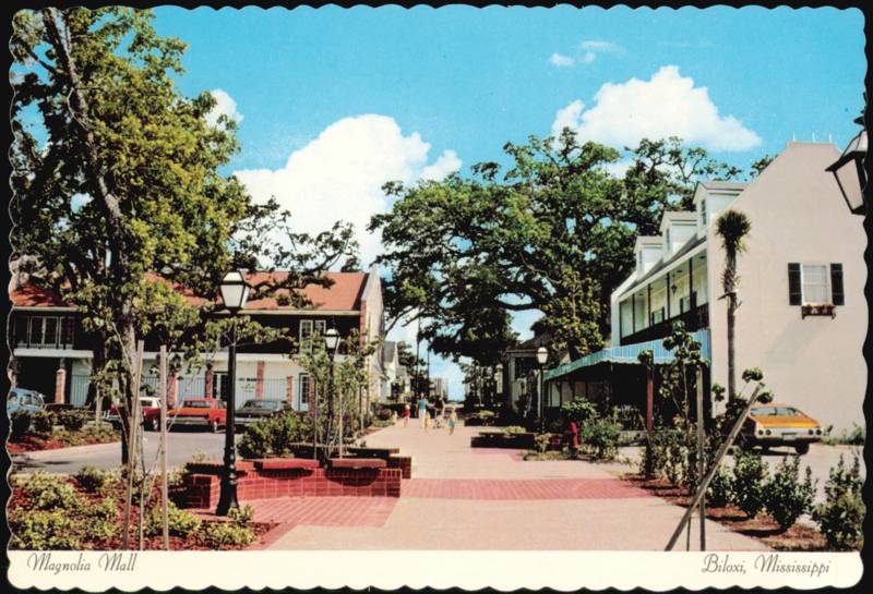 Magnolia Mall, Rue Magnolia Biloxi Mississippi Buford D. Myrick