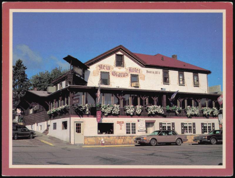 New Glarus Hotel Built in 1853 Wisconsin Phillipson Photo
