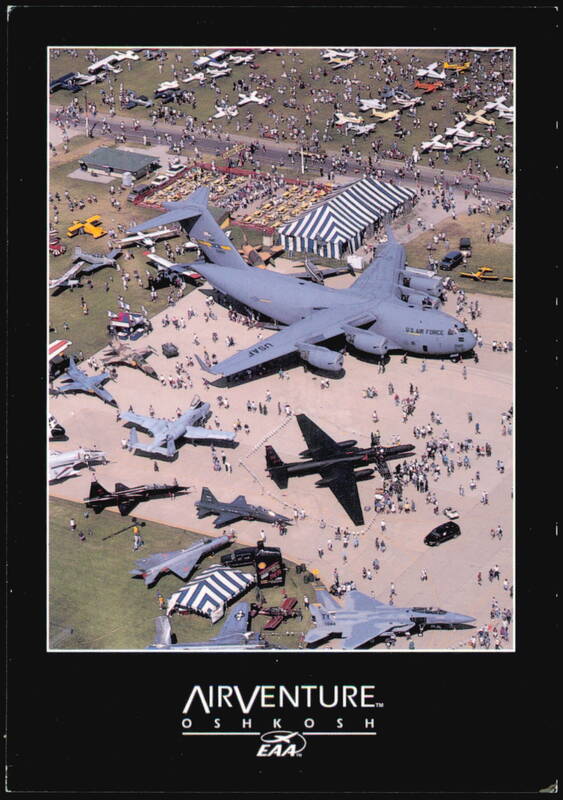 AirVenture Air Show at Wittman Regional Airport Oshkosh Wisconsin