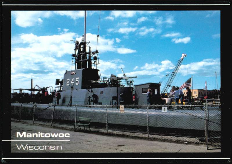 U.S.S. Cobia SS 245 Submarine in Manitowoc Wisconsin
