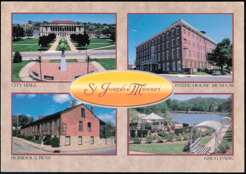 St. Joseph Missouri Multi-View Landmarks Steve Gibson