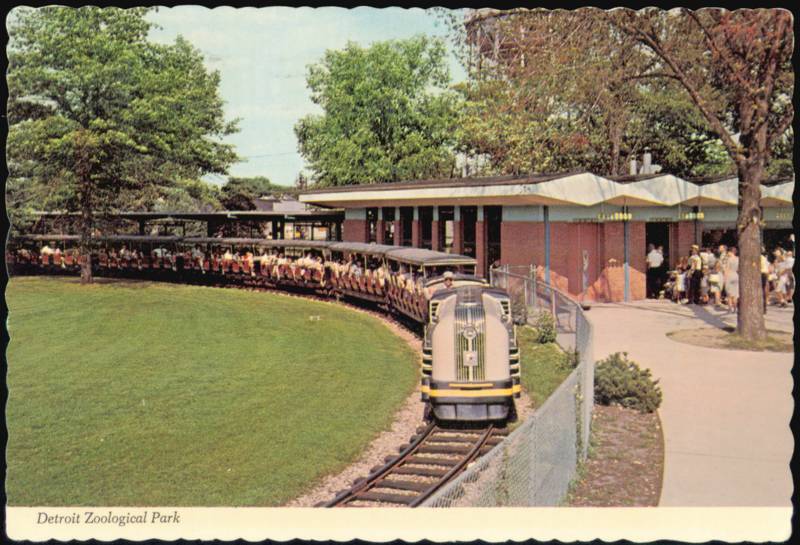 Miniature Railroad at Detroit Zoological Park Michigan
