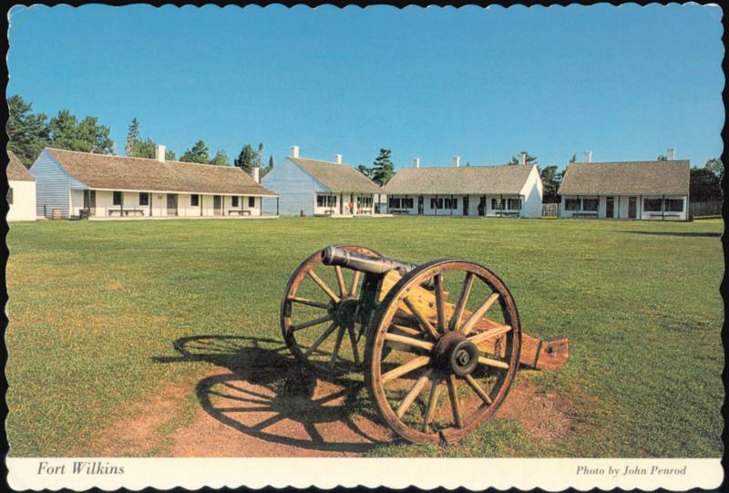 Fort Wilkins Historic Fort, Copper Harbor, Michigan