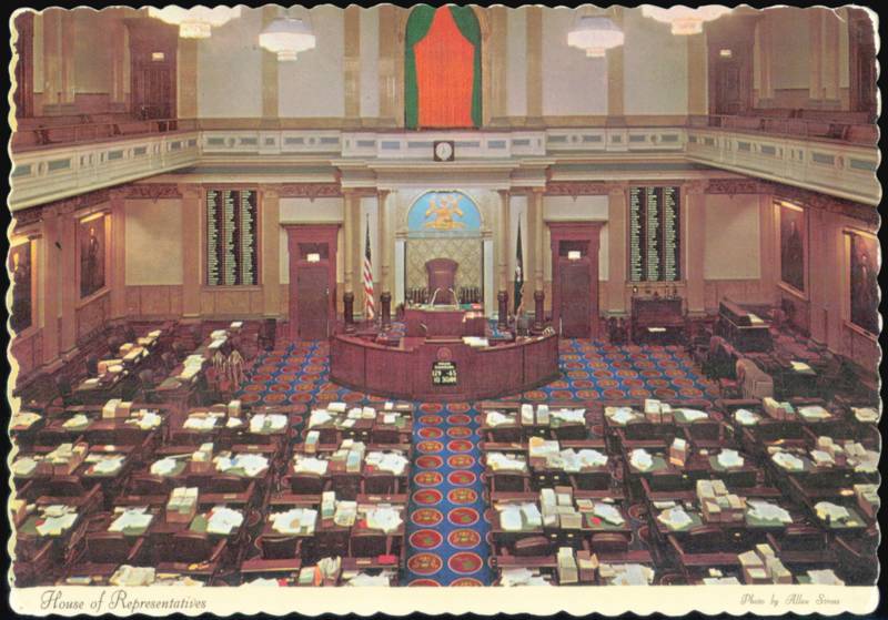 House of Representatives, State Capitol Building Lansing Michigan