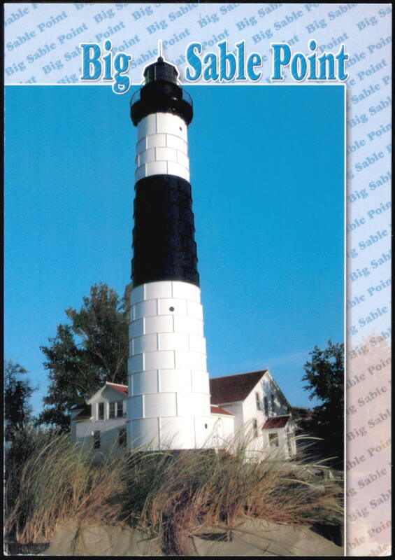 Big Sable Point Light at Ludington State Park Michigan
