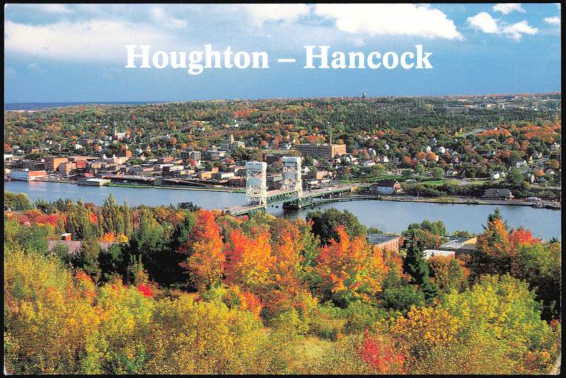 Houghton - Hancock Twin Cities and Portage Lake Michigan