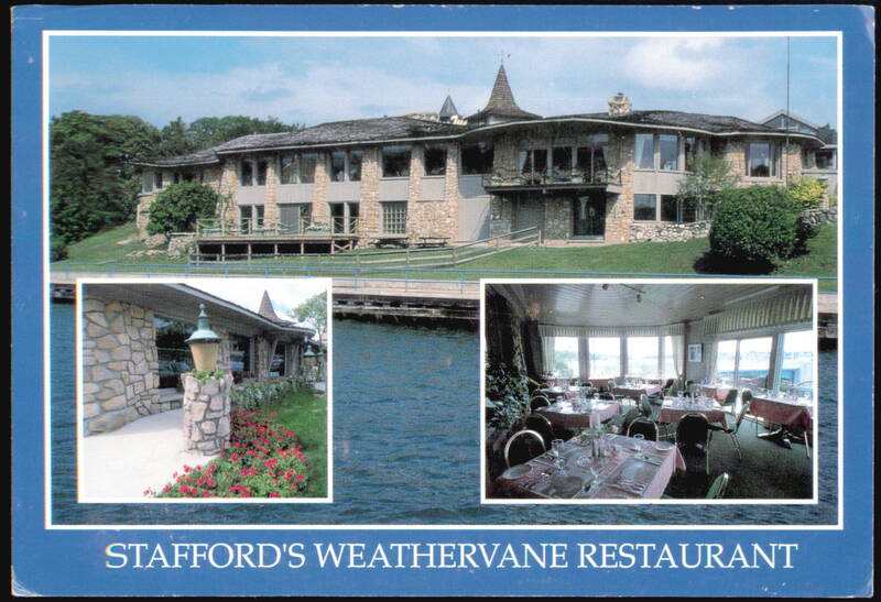 Stafford's Weathervane Restaurant Charlevoix Michigan