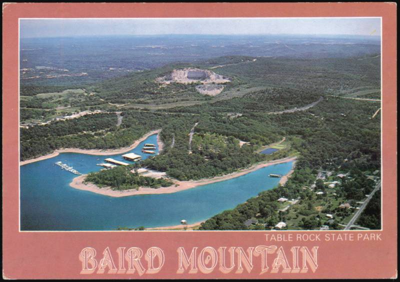 Baird Mountain and Table Rock State Park Branson Missouri
