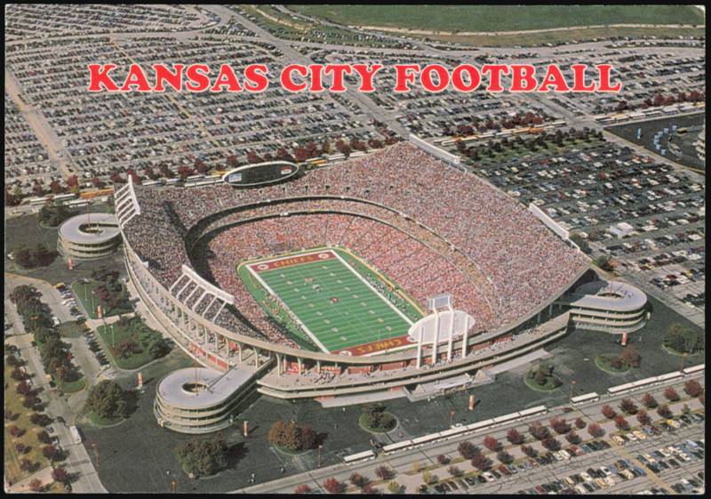 Arrowhead Stadium Aerial View, Kansas City Football Missouri