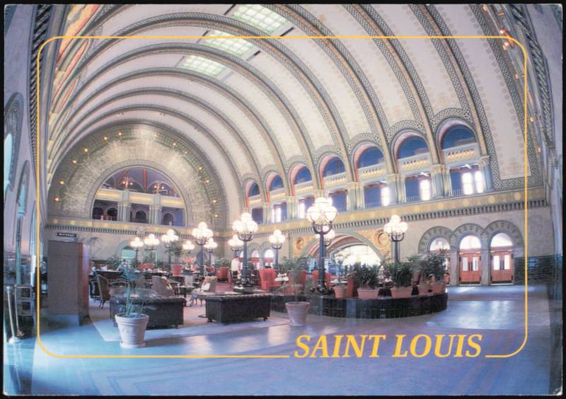 Grand Hall at Union Station - Hyatt Regency Hotel St. Louis Missouri