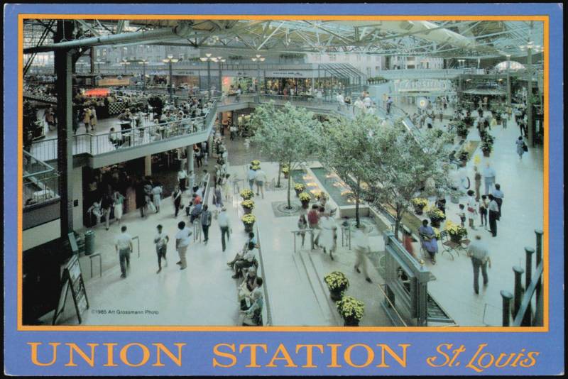 Union Station The Midway & Train Shed St. Louis Missouri