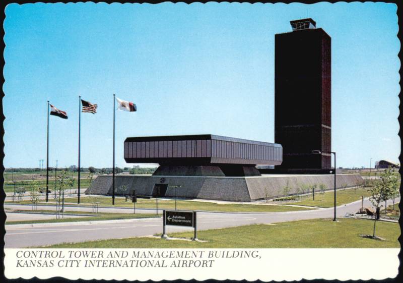 Control Tower and Management Building, International Airport Kansas City Missouri