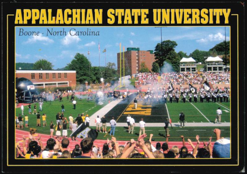 Appalachian State University Boone North Carolina Football