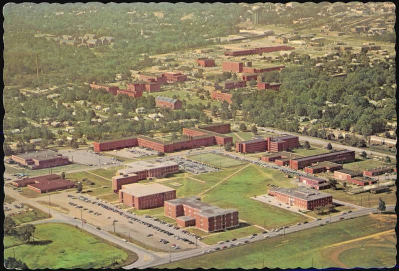 North Carolina A & T State University Aerial View Greensboro