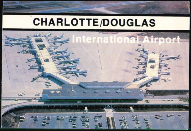 Charlotte/Douglas International Airport Aerial View North Carolina