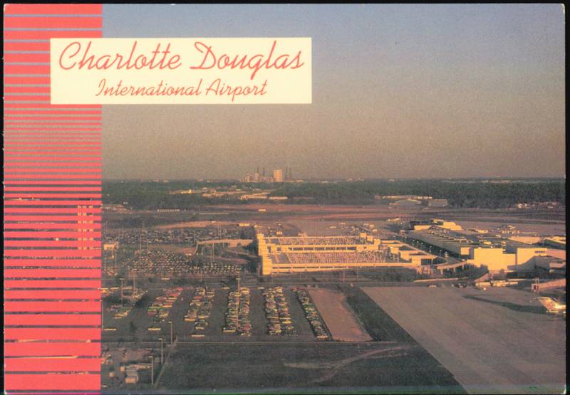 Charlotte Douglas International Airport Aerial View North Carolina