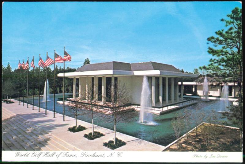 World Golf Hall of Fame Pinehurst North Carolina Jim Doane